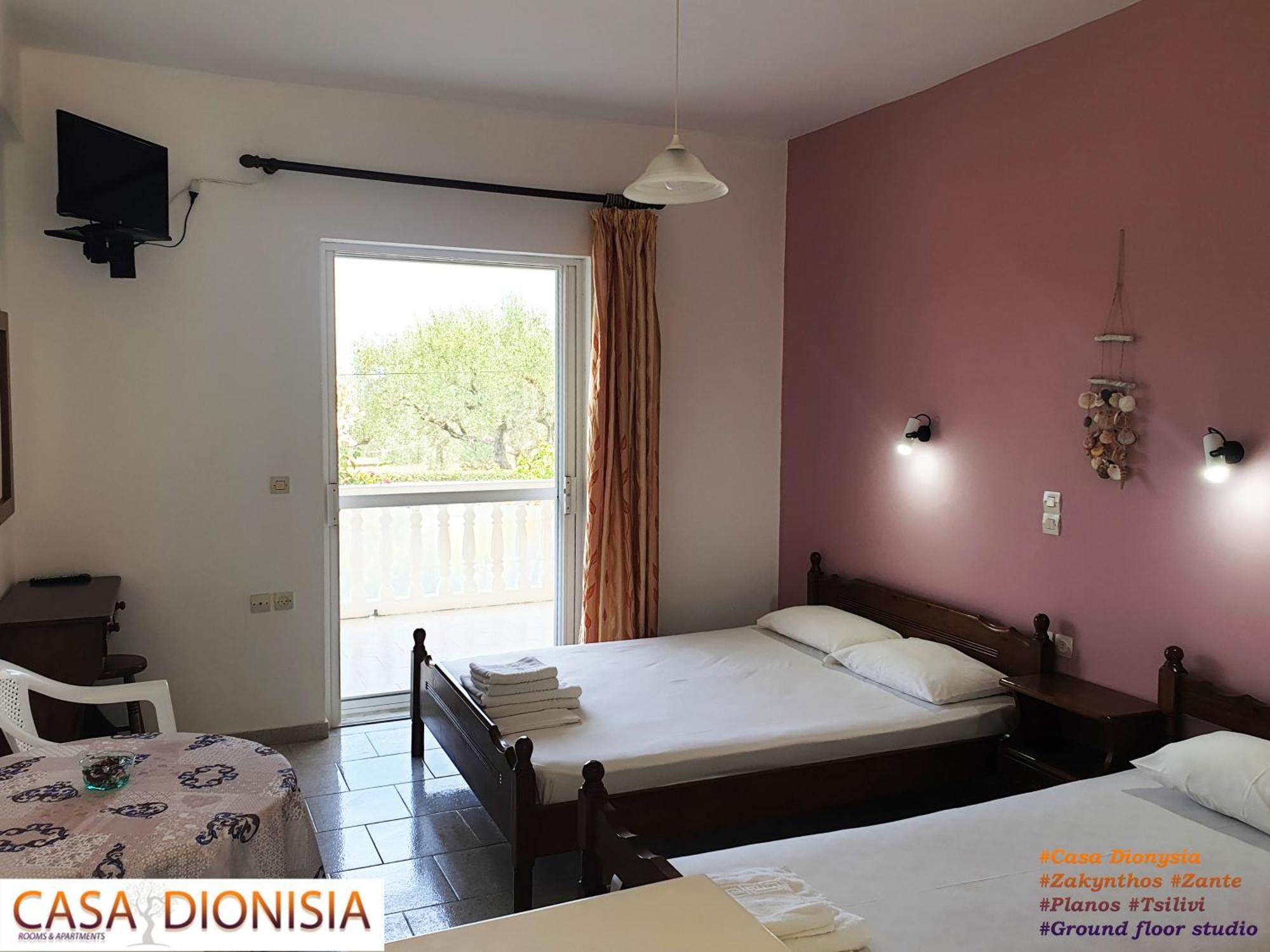 Casa Dyonisia Tsilivi Lägenhetshotell Plános